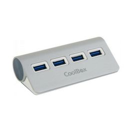 Hub USB CoolBox COO-HU4ALU3 Plateado Precio: 18.69000001. SKU: B1F6H4BWG6