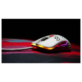 Cherry XTRFY MSM M42 Ratón Óptico USB Tipo A 16000 DPI Multicolor con Iluminación RGB Cableado para Gaming