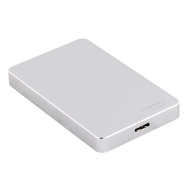 Q-connect Disco Duro Externo 2,5" 1TB USB 3.0 SATA Blanco Portátil Compacto Almacenamiento Datos Rápido Seguro