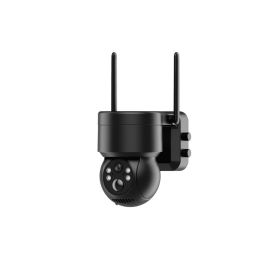 WOOX R3569 Cámara de Seguridad PTZ Exterior Inalámbrica con Batería y Panel Solar, Full HD 1080P 3MP, Visión Nocturna, Audio Bidireccional