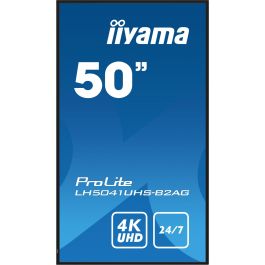 iiyama LH5041UHS-B2AG Pantalla LCD UHD 50 Pulgadas 4K Señalización Digital 24/7