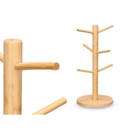 Kinvara Soporte Tazas Bambú Natural – Expositor de Pie 16.3 x 16.3 x 34.5 cm (6 Unidades) Precio: 38.50000022. SKU: B1GTV97ES7