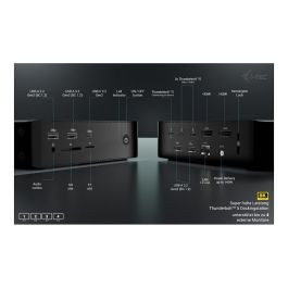 I-TEC Thunderbolt 5 Quattro Display DS 2xTB5 2xHDMI 1x2.5GLAN 1xUSB-C Gen2 Docking Station 140W PD
