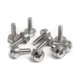 StarTech Tornillos de Montaje M5x12mm Acero Inoxidable, Paquete de 100 Unidades