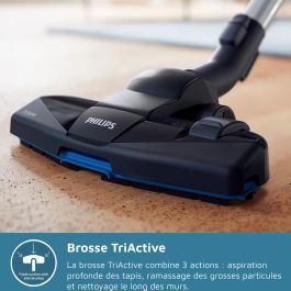 Philips XD3112/09 Aspiradora Serie 3000 - 900W con Bolsa, 79 dB, Filtro Antialérgeno