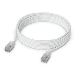 Ubiquiti Networks UACC-Cable-Patch-EL-C6A-3M-W Cable de Red Cat6a 3m Blanco