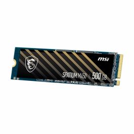 MSI S78-440K190-P83 Disco Duro Interno SSD M.2 PCIe Gen4 500GB NVMe – Lectura 3600MB/s Escritura 2300MB/s