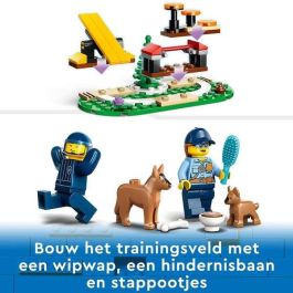 Lego Juego de Construcción City Entrenamiento Móvil Perros Policía 197 piezas, +5 años