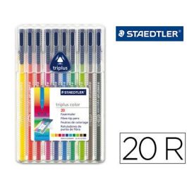 Rotulador Staedtler Triplus Color 323 Estuche De 20 Unidades Colores Surtidos