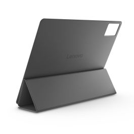Lenovo ZG38C07423 Funda Folio para Idea Tab Plus (12.1"), Modo Espera, Material Cuero y PU, Color Negro Luna Grey