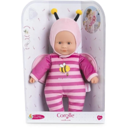 Corolle Muñeca Bebé Pti' Coeur Abeille, 30 cm, Aroma Vainilla, Desde 9 Meses