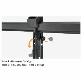 Equip Soporte Pared TV Full-Motion Resistente, VESA 900x600, para TVs de 60-120", Carga 120kg, Articulado