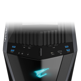Gigabyte Aorus C700 Glass GB-AC700G Torre Full Tower Negra con Ventana Transparente