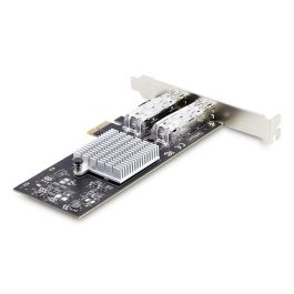 StarTech.com P021 Tarjeta de Red PCIe 2.0 x1 Gigabit Ethernet SFP Dual con Intel I350-AM2 para Servidor/Workstation