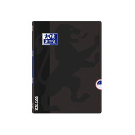 Oxford Libreta Escolar Openflex Tapa Flexible Optik Paper 48 Hojas Din A4 Rayado Horizontal Negro