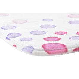 DKD Home Decor Alfombra Moderna de Poliéster Colección Dots Multicolor con Diseño de Topos 40x60 cm (1cm Grosor) - Set de 6 Unidades