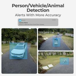 Reolink PC520AD2K01 Cámara de Seguridad IP 5MP Interior/Exterior Alámbrica con Google Assistant Blanco