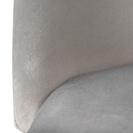 Taburete Alto Gris Tejido-Metal Salón 40,20 X 48,20 X 102 cm