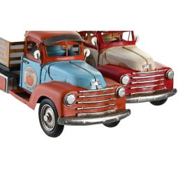Vehiculo Decoracion Vintage DKD Home Decor Rojo Naranja 12 x 13 x 31 cm (2 Unidades) Vehiculo Decoracion Vintage DKD Home Decor Rojo Naranja 12 x 13 x 31 cm (2 Unidades)