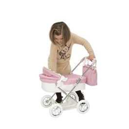 Coche capota reborn de paris 37x56x56 cm c/bolso (altura manillar: 55 cm) Coche capota reborn de paris 37x56x56 cm c/bolso (altura manillar: 55 cm)