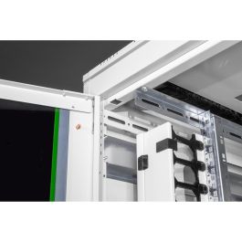 DIGITUS varioFLEX Armario de Red 42U 800x1000mm Gris con puerta de cristal, suelo, de pie, paneles desmontables