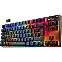 Teclado mecánico inalámbrico para juegos - STEELSERIES - APEX PRO TKL GEN 3 - Negro Teclado mecánico inalámbrico para juegos - STEELSERIES - APEX PRO TKL GEN 3 - Negro
