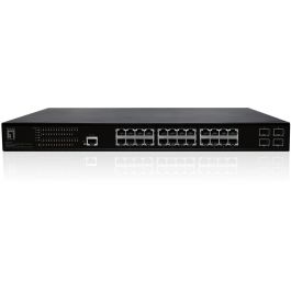 LevelOne GEP-2861 Switch Gestionado L2 28 Puertos Gigabit Ethernet 4xSFP 24xPoE+ 390W Montaje en Rack 19" 1U Precio: 741.90000016. SKU: B1FYAP8ELE