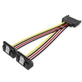 Cable Alimentación Vention KDBBB/ SATA Macho - 2x SATA Hembra/ 15cm/ Negro Precio: 3.0008. SKU: B12NAW7RHF