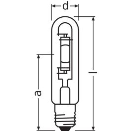 Ledvance LVE-4008321677846 Lámpara Halogenuros Metálicos POWERSTAR Cuarzo E40 250W 18000Lm 5500K Blanco Frío Filtro UV Ledvance LVE-4008321677846 Lámpara Halogenuros Metálicos POWERSTAR Cuarzo E40 250W 18000Lm 5500K Blanco Frío Filtro UV