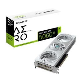 GIGABYTE GV-N506TAERO OC-16GD Tarjeta Gráfica GeForce RTX 5060 Ti AERO OC 16GB GDDR7 2647MHz PCI-E 5.0 WINDFORCE 3X Blanco GIGABYTE GV-N506TAERO OC-16GD Tarjeta Gráfica GeForce RTX 5060 Ti AERO OC 16GB GDDR7 2647MHz PCI-E 5.0 WINDFORCE 3X Blanco Precio: 552.5899995. SKU: B1C3PVSTHZ
