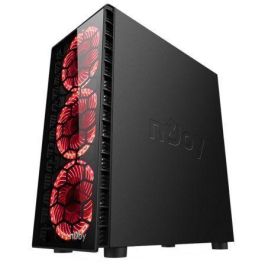 CAJA SEMITORRE NJOY VANGUARD - 2*USB 3.0 + USB 2.0 - 6 VENTILADORES LED (3 DELANTEROS+2 SUPERIORES+1 TRASERO) - PANEL LATERAL TRANSPARENTE - NEGRO CAJA SEMITORRE NJOY VANGUARD - 2*USB 3.0 + USB 2.0 - 6 VENTILADORES LED (3 DELANTEROS+2 SUPERIORES+1 TRASERO) - PANEL LATERAL TRANSPARENTE - NEGRO