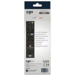 CGV Mando a distancia de repuesto CGV3322103009306 para televisores Sony - Sin programación - Listo para usar