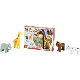 Klein Puzzle 0065 Animales Magnéticos de 16 Piezas para Niños a Partir de 12 Meses