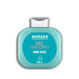 Agrado Gel Baño Aqua Blue Aroma Fresco y Marino 750 mL - Cuidado Corporal Hidratante Precio: 2.50000036. SKU: S4509783