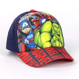 Cerdá Set de Gorra para Niños y Niñas, 53 cm, con Gafas de Sol a Juego, Diseño Avengers, Ideal para Edad de 2 a 8 Años, Color Negro