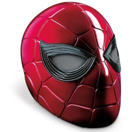HASBRO Casco Réplica Spiderman Iron Spider Vengadores Marvel Legends Escala 1/1 con Luz y Sonidos