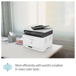 HP 4ZB97A Impresora Multifunción Color Láser MFP 179FNW 4 en 1 WiFi Ethernet USB Fax ADF 40 Hojas Blanca Oficina
