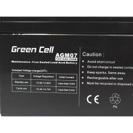 Green Cell AGM07 Batería AGM 12V 12Ah - Batería de plomo-ácido sellada (VRLA) para uso general, 5 años de vida útil