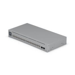 Ubiquiti Switch Layer 3 de 16 Puertos con 4x 2.5 GbE, 12x GbE, 2x 10G SFP+, Etherlighting™ y 50W