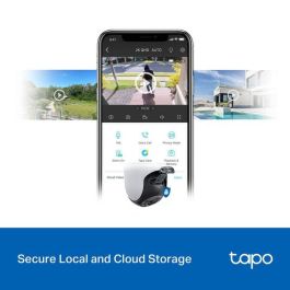 TP-Link TapoC520WS Cámara de Seguridad Wi-Fi Exterior PTZ 2K QHD IP66 con Visión Nocturna Color, Detección IA y Audio Bidireccional TP-Link TapoC520WS Cámara de Seguridad Wi-Fi Exterior PTZ 2K QHD IP66 con Visión Nocturna Color, Detección IA y Audio Bidireccional