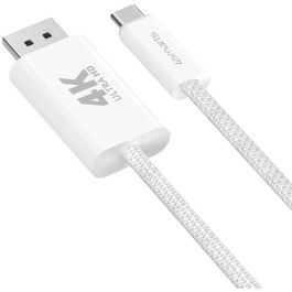 4smarts Cable USB-C a DisplayPort 2m blanco