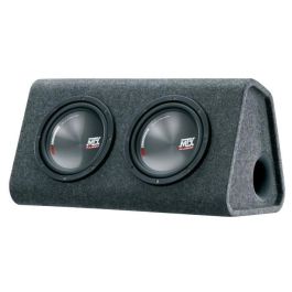 MTX Audio MTX0715442560080 Subwoofer Reflex Activo con 2 altavoces de 20 cm, Amplificador Clase D 240W RMS, Filtro Activo, Mando a Distancia