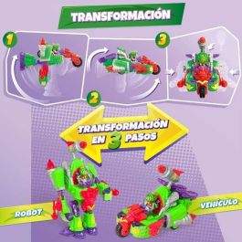 Robot turbo warrior speed superthings transformable en moto 18x21x8,7cm