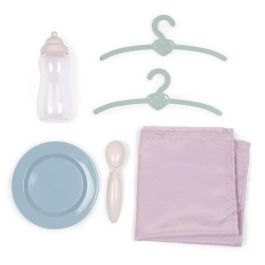 Smoby Baby Nurse Trolley 3 en 1 Maleta Trona Cuna para Muñecas hasta 42 cm con 6 Accesorios y Dimensiones 62x25,5x25,5 cm +18 Meses