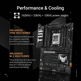 ASUS ASU1728003931364 Placa Base TUF GAMING X870-PLUS WiFi ASUS ASU1728003931364 Placa Base TUF GAMING X870-PLUS WiFi