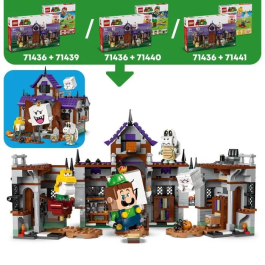Lego Super Mario 71436 Mansión Encantada del Rey Boo - Set Coleccionista Nintendo