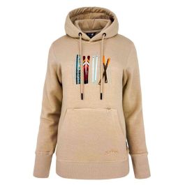 Sudadera con Capucha Mujer Joluvi Cotton Ski Ecru M Precio: 39.9058. SKU: B122QF259P
