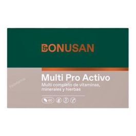 BONUSAN Multi Pro Activo 60 Comp. Multivitamínico con 60+ Vitaminas, Minerales y Extractos Vegetales Precio: 45.9499997. SKU: B1CBTWGXGQ