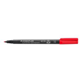 Rotulador Staedtler Lumocolor Retroproyeccion Punta De Fibrapermanente 317-2 Rojo Punta Media Redonda 0.8-1 mm 10 unidades