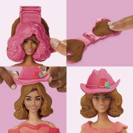 Play-Doh HASG13605X0 Set de Arcilla para Modelar Barbie Florets and Fringes